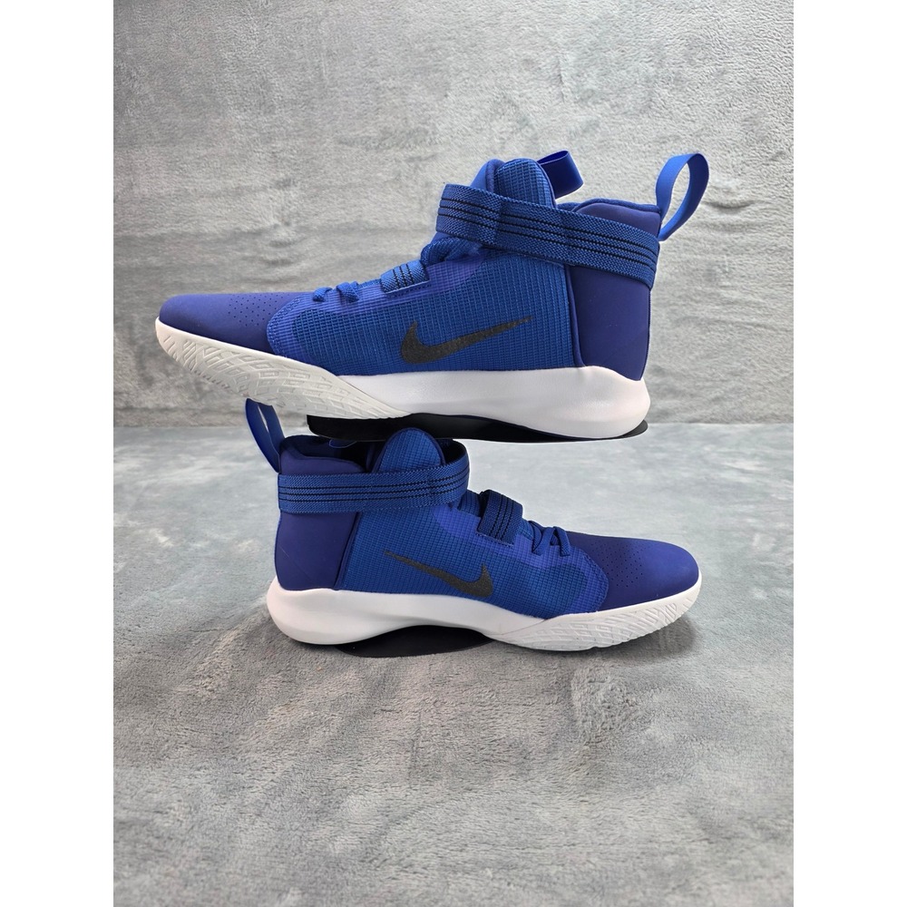 NEW Nike Precision 3 FlyEase Mens 10.5 Basketball Shoes Royal Blue High Top